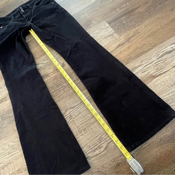 Hudson black corduroy boot cut pants 27 - Picture 9 of 11